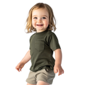 Camiseta Bebê Menino Com Bolsinho Em Algodão Premium